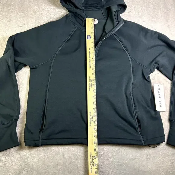 NWT Athleta Altitude Edge Jacket Women's Medium Adjustable Athleisure Basic - Picture 9 of 11